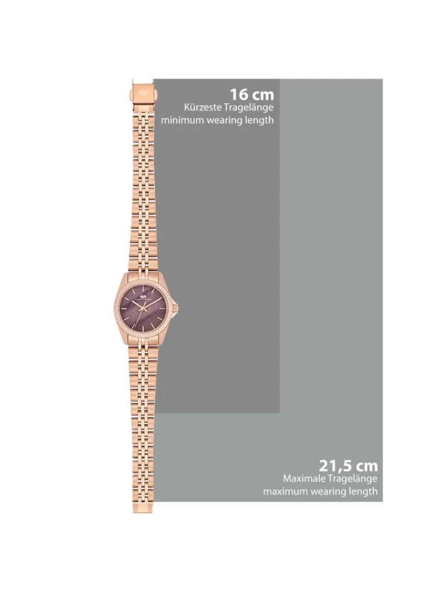 Rhodenwald & Söhne Uhren*Damen Armband-Uhr - Cassina roségold uni