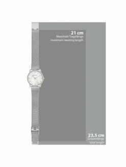 Eastside Uhren*Damen Armband-Uhr - Pearl Moon silber uni