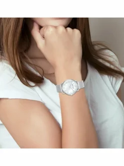 Eastside Uhren*Damen Armband-Uhr - Pearl Moon silber uni