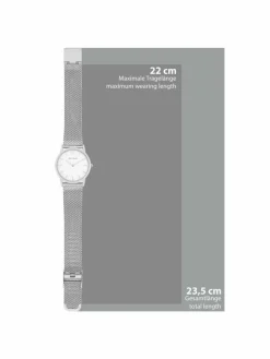 Eastside Uhren*Damen Armband-Uhr - Upper Union silber uni