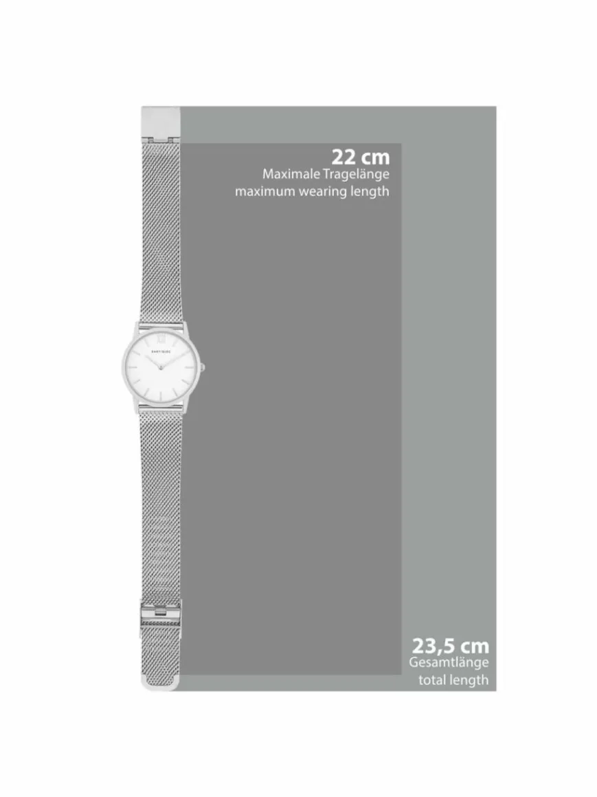 Eastside Uhren*Damen Armband-Uhr - Upper Union silber uni