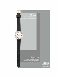 Trilani Uhren*Damen Armband-Uhr Quarzuhr roségold uni