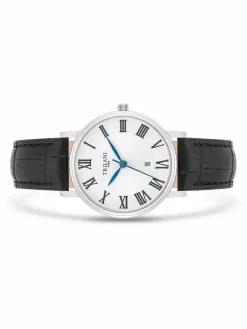 Trilani Uhren*Damen Armband-Uhr Quarzuhr silber uni