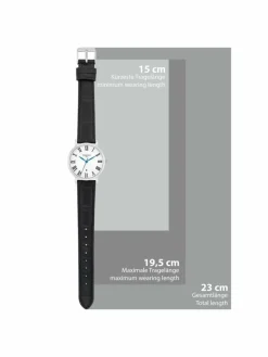 Trilani Uhren*Damen Armband-Uhr Quarzuhr silber uni
