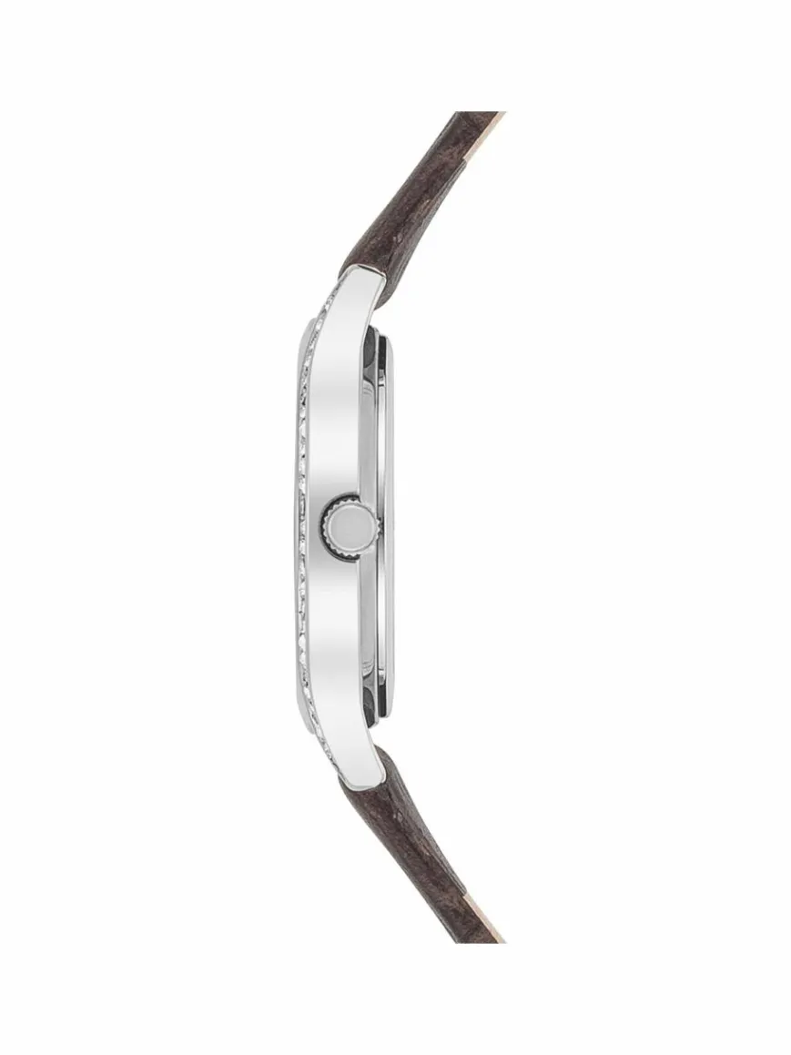 Trilani Uhren*Damen Armband-Uhr Quarzuhr silber uni