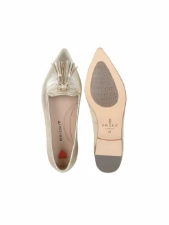 Crickit Ballerinas*Damen Ballerina - MARLA gold uni
