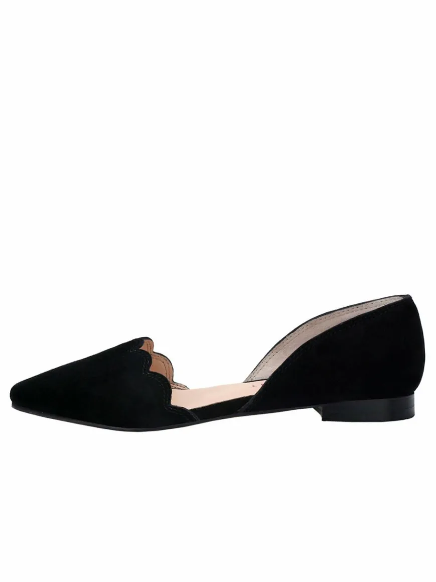 Crickit Ballerinas*Damen Ballerina - STELLA schwarz uni