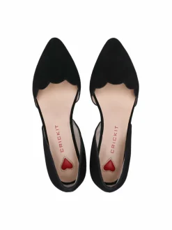 Crickit Ballerinas*Damen Ballerina - STELLA schwarz uni