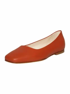 Henry Stevens Ballerinas*Damen Ballerinas – Audrey B rot uni