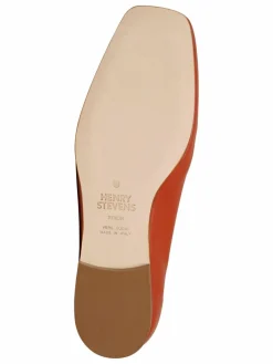 Henry Stevens Ballerinas*Damen Ballerinas – Audrey B rot uni