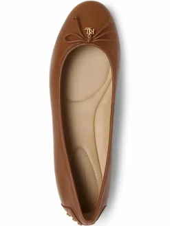 Lauren Ralph Lauren Ballerinas*Damen Ballerinas aus Leder - Jayna camel uni