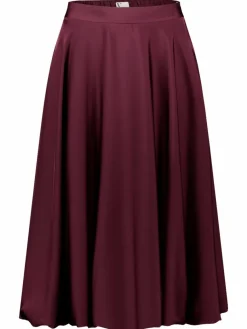 Vera Mont Röcke*Damen Ballonrock bordeaux uni