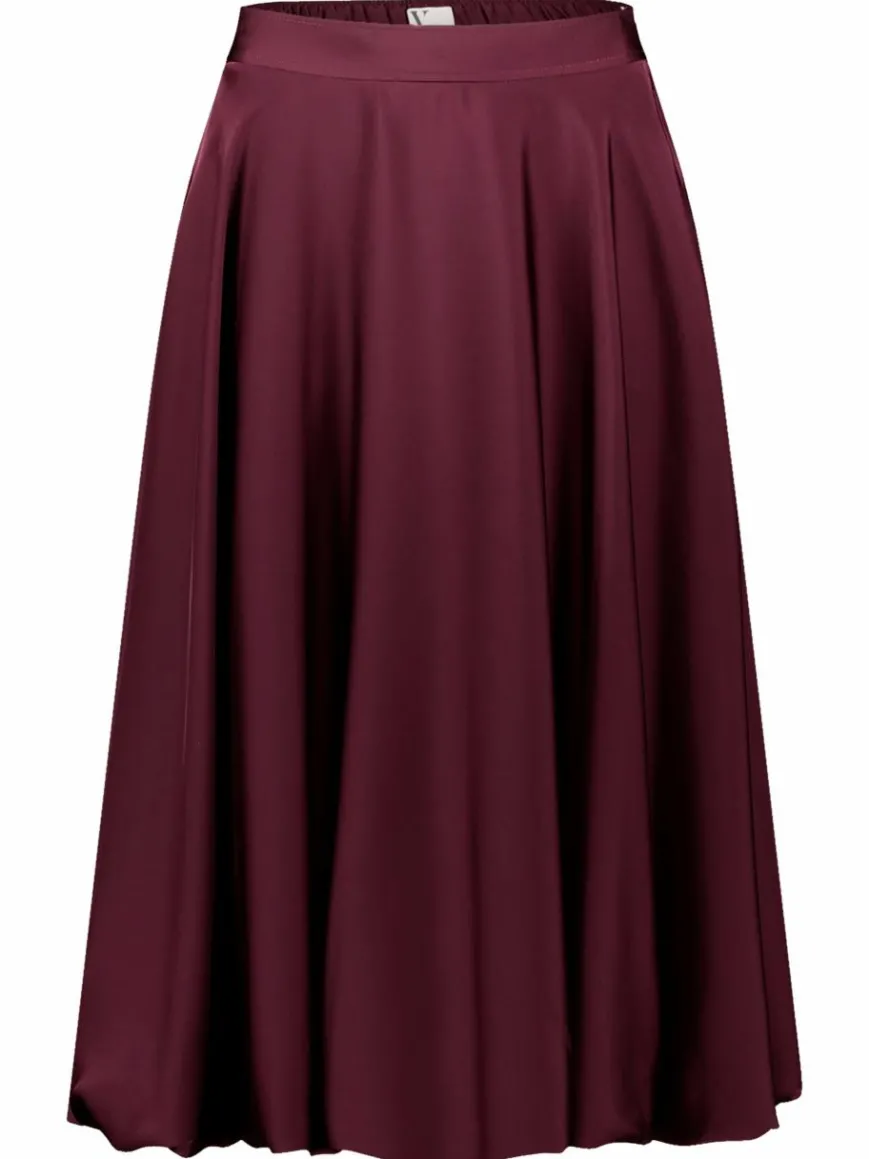 Vera Mont Röcke*Damen Ballonrock bordeaux uni