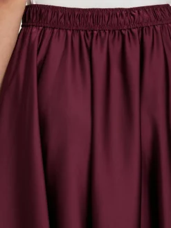 Vera Mont Röcke*Damen Ballonrock bordeaux uni