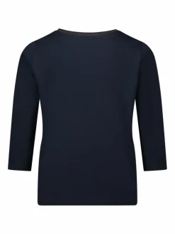 Betty Barclay Shirts & Tops*Damen Basic Shirt braun blau bedruckt