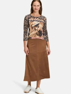 Betty Barclay Shirts & Tops*Damen Basic Shirt marine mehrfarbig gemustert