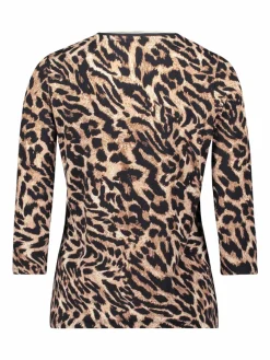 Betty Barclay Shirts & Tops*Damen Basic Shirt schwarz mehrfarbig gemustert