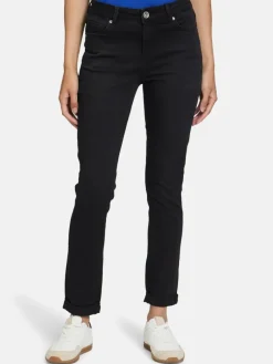 Betty Barclay Jeans*Damen Basic-Jeans schwarz denim uni