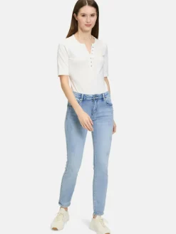 Betty Barclay Jeans*Damen Basic-Jeans light stone denim uni