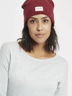 OXMO Mützen & Hüte*Damen Beanie - OXBiene rot uni
