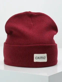 OXMO Mützen & Hüte*Damen Beanie - OXBiene rot uni