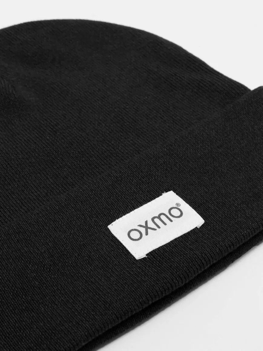 OXMO Mützen & Hüte*Damen Beanie - OXBiene schwarz uni