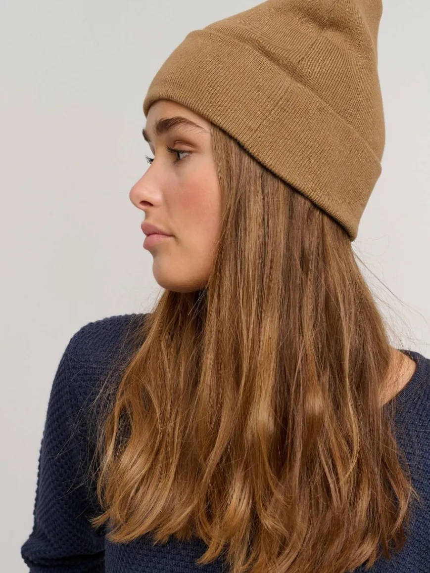 OXMO Mützen & Hüte*Damen Beanie - OXBiene braun uni