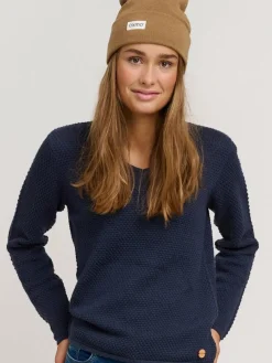 OXMO Mützen & Hüte*Damen Beanie - OXBiene braun uni