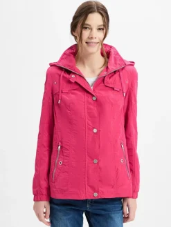 Lebek Jacken & Westen*Damen Übergangsjacke pink uni