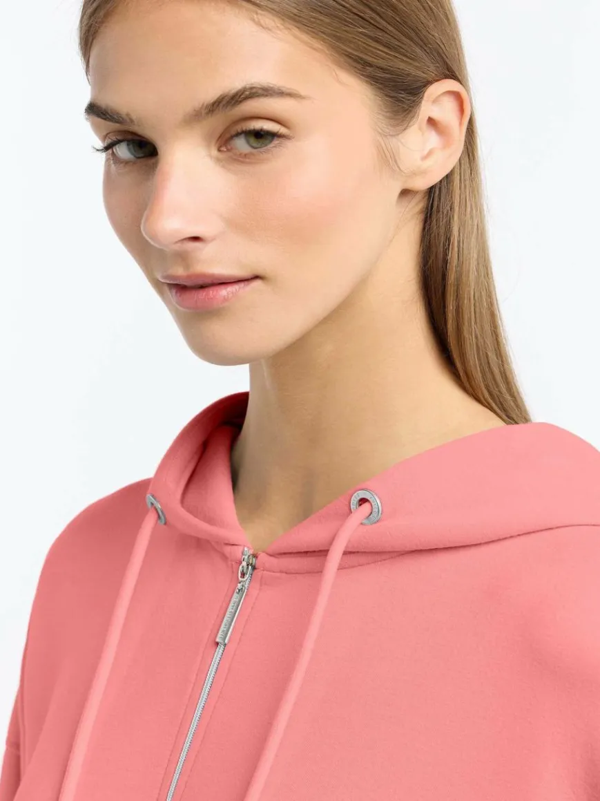 Frieda & Freddies Sweatshirts & Sweatjacken*Damen Übergangsjacke koralle uni