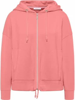 Frieda & Freddies Sweatshirts & Sweatjacken*Damen Übergangsjacke koralle uni