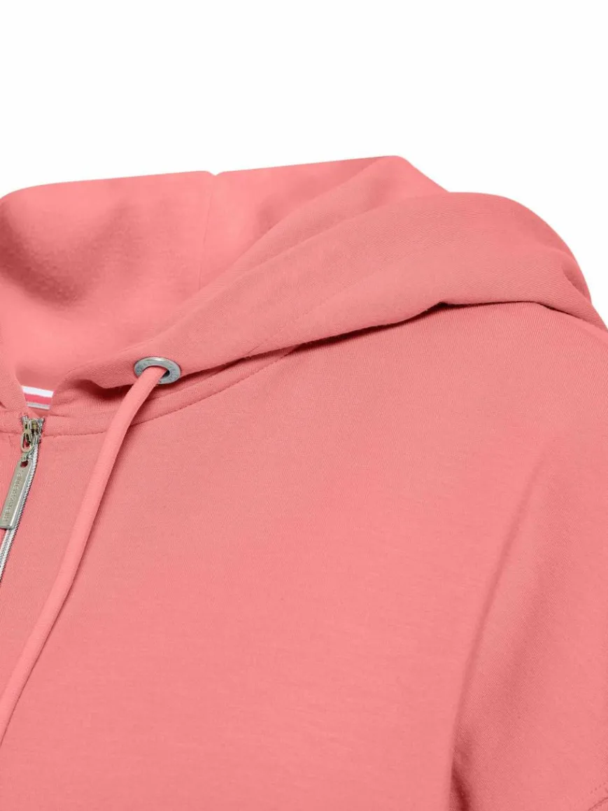 Frieda & Freddies Sweatshirts & Sweatjacken*Damen Übergangsjacke koralle uni