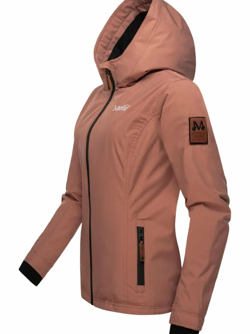 Marikoo Jacken & Westen*Damen Übergangsjacke - Brombeere terra uni