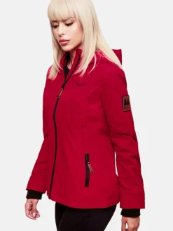 Marikoo Jacken & Westen*Damen Übergangsjacke - Brombeere fuchsia uni