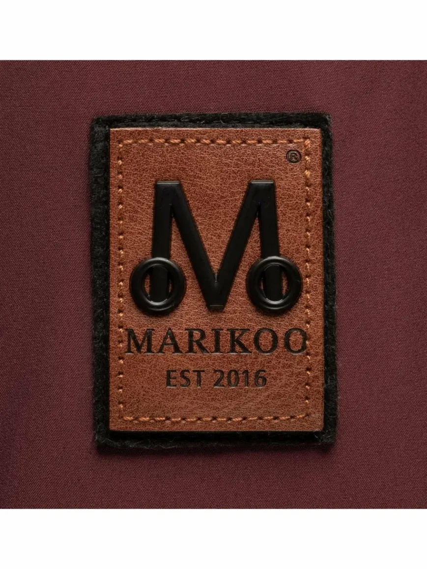 Marikoo Jacken & Westen*Damen Übergangsjacke - Brombeere lila uni