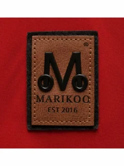 Marikoo Jacken & Westen*Damen Übergangsjacke - Brombeere rot uni