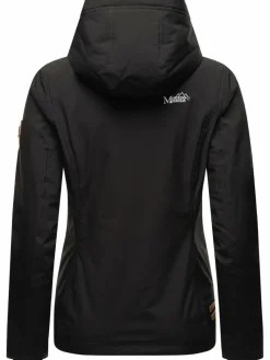 Marikoo Jacken & Westen*Damen Übergangsjacke - Brombeere schwarz uni