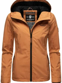 Marikoo Jacken & Westen*Damen Übergangsjacke - Brombeere terra uni