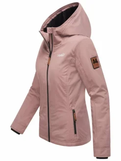 Marikoo Jacken & Westen*Damen Übergangsjacke - Brombeere altrosa uni
