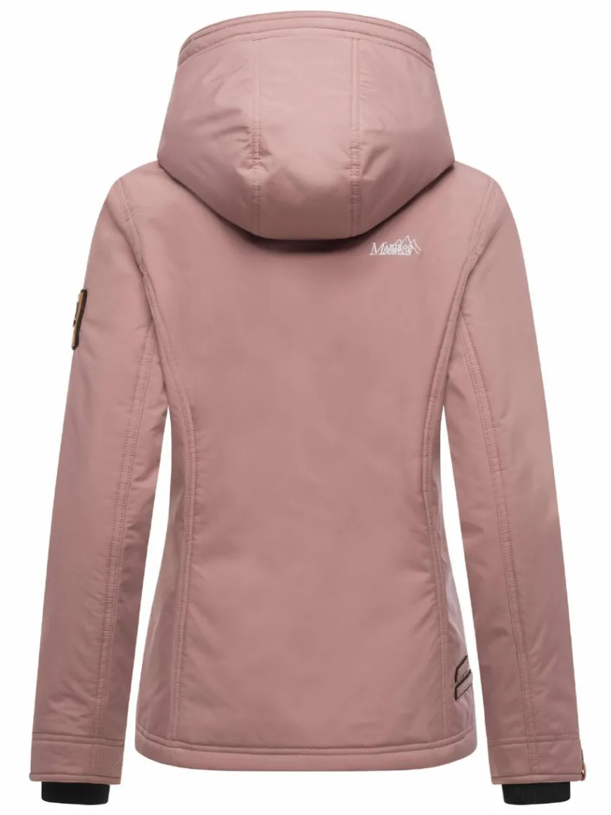 Marikoo Jacken & Westen*Damen Übergangsjacke - Brombeere altrosa uni