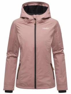 Marikoo Jacken & Westen*Damen Übergangsjacke - Brombeere altrosa uni
