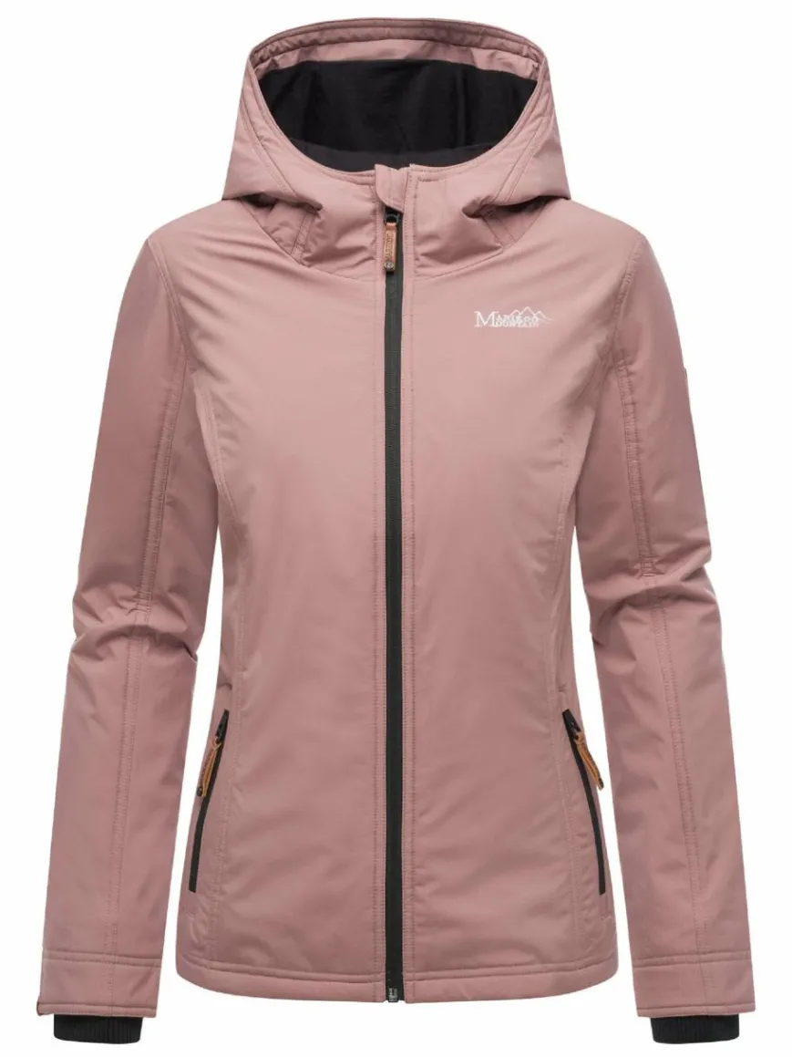 Marikoo Jacken & Westen*Damen Übergangsjacke - Brombeere altrosa uni