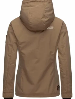 Marikoo Jacken & Westen*Damen Übergangsjacke - Brombeere taupe uni