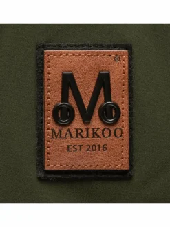 Marikoo Jacken & Westen*Damen Übergangsjacke - Brombeere oliv uni