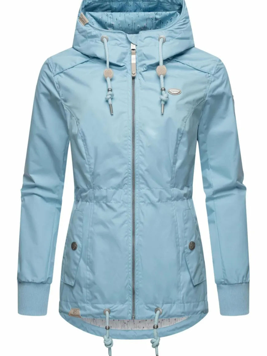 Ragwear Jacken & Westen*Damen Übergangsjacke - Danka hellblau uni