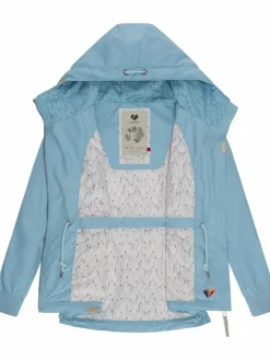Ragwear Jacken & Westen*Damen Übergangsjacke - Danka hellblau uni