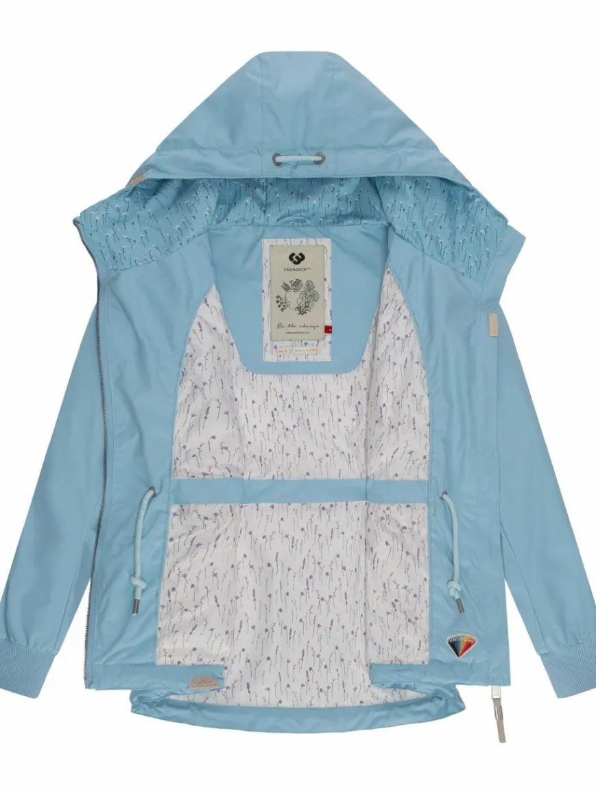 Ragwear Jacken & Westen*Damen Übergangsjacke - Danka hellblau uni