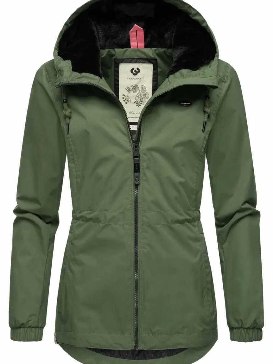 Ragwear Jacken & Westen*Damen Übergangsjacke - Danka oliv uni