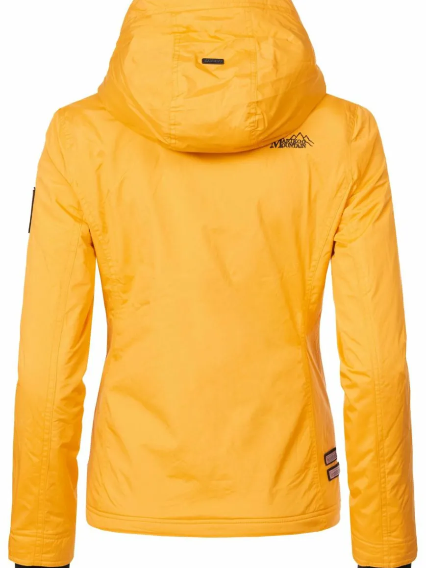 Marikoo Jacken & Westen*Damen Übergangsjacke - Erdbeere mais uni