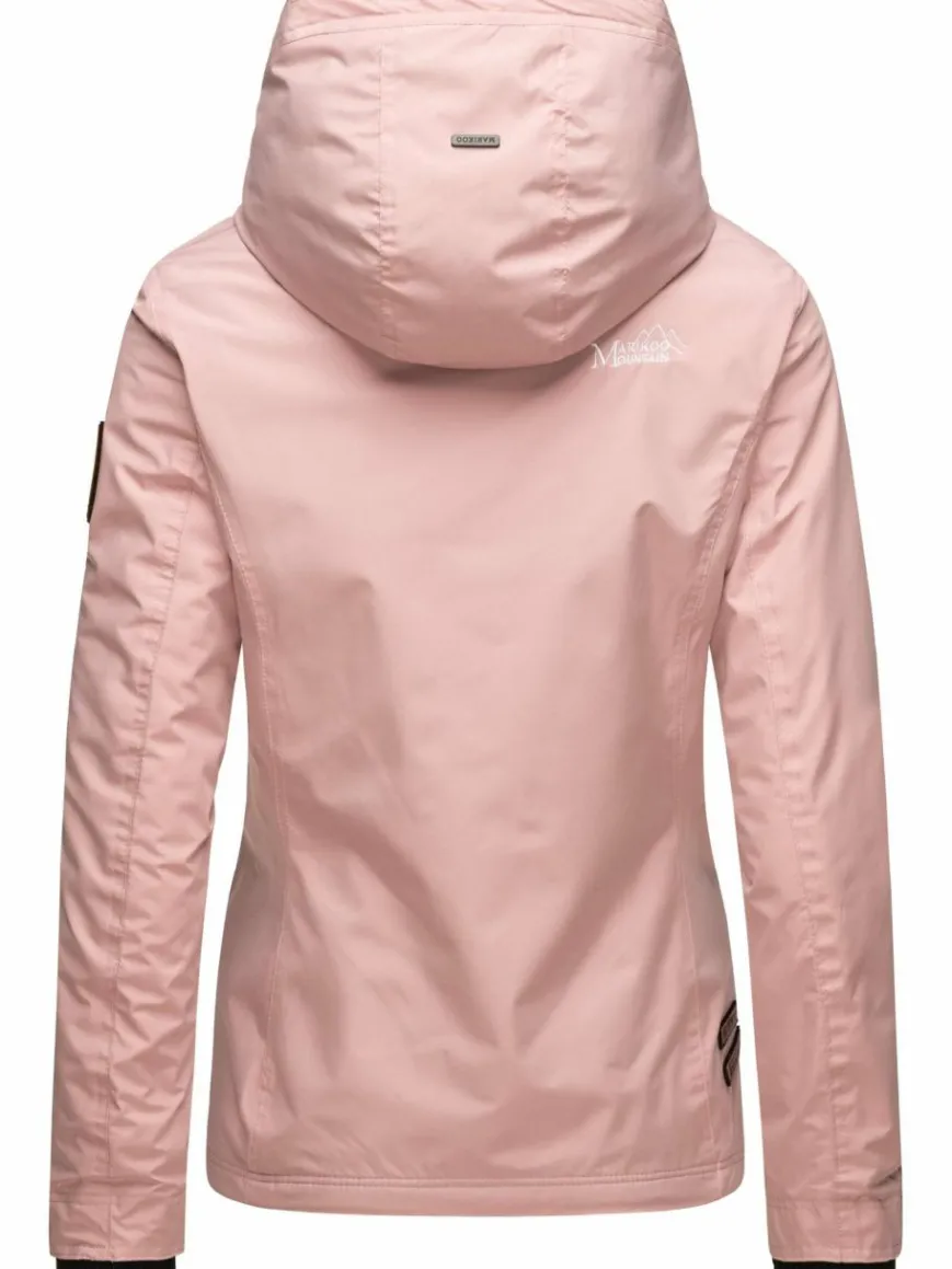 Marikoo Jacken & Westen*Damen Übergangsjacke - Erdbeere rosa uni